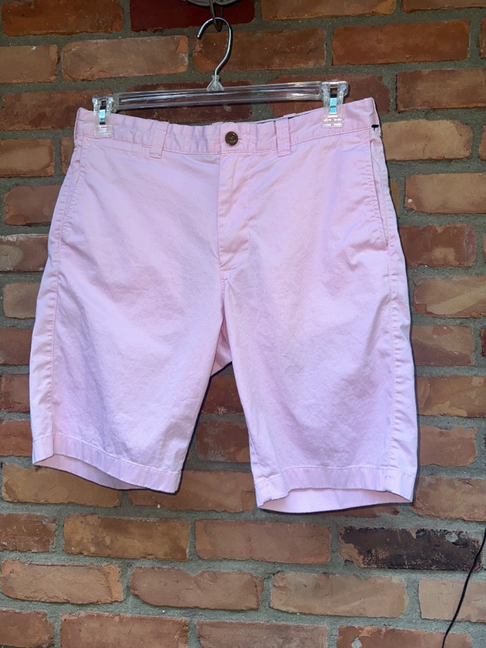 Men's J. Crew Stretch Pink Shorts ~ 32